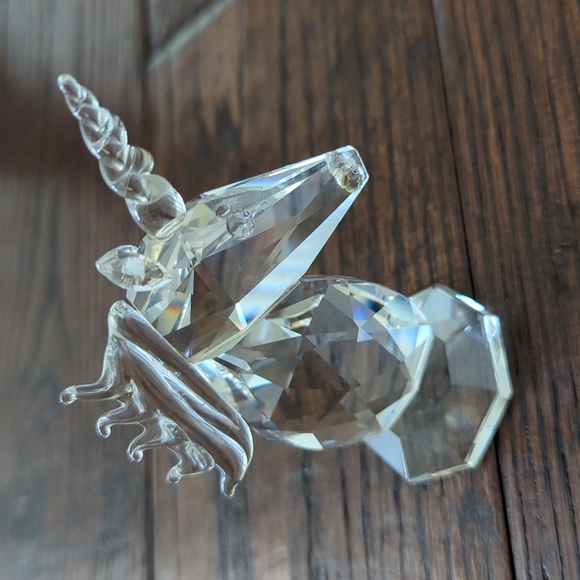 Vintage Accents Vintage Crystal Mystical Unicorn Head Figurine